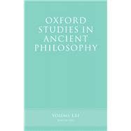 Oxford Studies in Ancient Philosophy, Volume 61