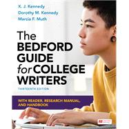 The Bedford Guide for College Writers with Reader, Research Manual, and Handbook,9781319334956