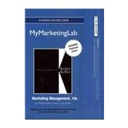 NEW MyMarketingLab with Pearson eText -- Access Card -- for Marketing Management