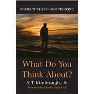 What Do You Think About? book cover, ISBN 9781666744958