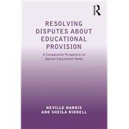Resolving Disputes about Educational Provision