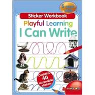 Sticker Workbook: I Can Write