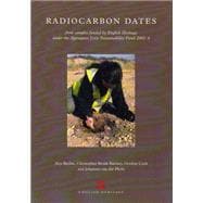 Radiocarbon Dates From Samples Funded by English Heritage under the Aggregates Levy Sustainability Fund 2002-4