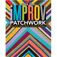 Improv Patchwork Dynamic Quilts Made with Line & Shape