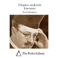 Chapters on Jewish Literature