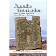 Found in Translation