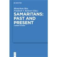 Samaritans: Past and Present book cover, ISBN 9783110194975
