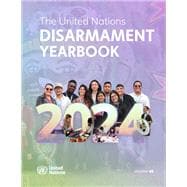 United Nations Disarmament Yearbook 2024 book cover, ISBN 9789210034975