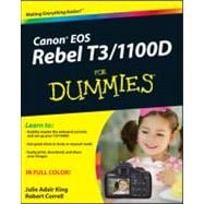 Canon EOS Rebel T3/1100D For Dummies