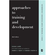 Approaches To Training And Development,9780201044980