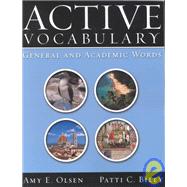 Active Vocabulary : General and Academic Words