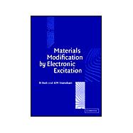 Materials Modification by Electronic Excitation