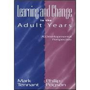 Learning and Change in the Adult Years A Developmental Perspective,9780787964986