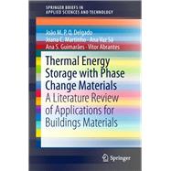 Thermal Energy Storage With Phase Change Materials