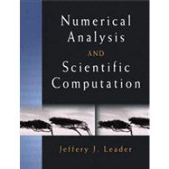 Numerical Analysis and Scientific Computation