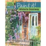 Wisteria Doorway in Watercolour