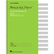 Standard Wire Bound Manuscript Paper: Green Cover (Item #HL 00210005)