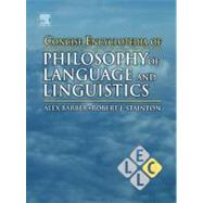 Concise Encyclopedia of Philosophy of Language and Linguistics