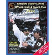 The National Hockey League Official Guide and Record Book 2002-2003