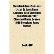 Cleveland Rams Seasons : List of St. Louis Rams Seasons