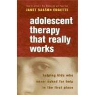 Adolescent Therapy Really Wks Pa