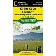 National Geographic Trails Illustrated Topographic Map Cades Cove / Elkmont, Great Smoky Mountains National Park, Tennessee / North Carolina
