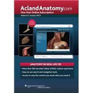 AclandAnatomy.com One-Year Online Subscription
