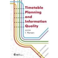 Timetable Planning and Information Quality
