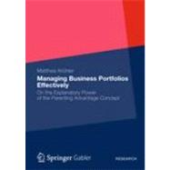 Managing Business Portfolio Effectively