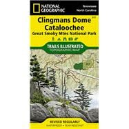National Geographic Trails Illustrated Map Clingmans Dome / Cataloochee, Great Smoky Mtns National Park Tennessee North Carolina