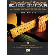 Standard Tuning Slide Guitar Book/Online Media