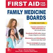 First Aid for the Family Medicine Boards, Third Edition