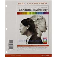 Abnormal Psychology, Books A La Carte Edition