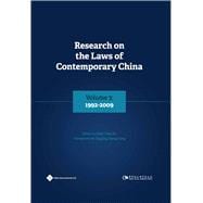 Research on the Laws of Contemporary China Volume 3 1992-2009