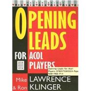 Opening Leads For Acol PL