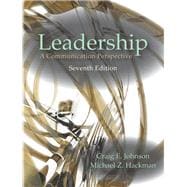 Leadership: A Communication Perspective,9781478635024