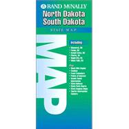 Rand McNally North Dakota South Dakota State Map