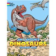 Jim Lawson's Dinosaurs Coloring Book