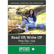 University of South Carolina (Upstate) Read UP, Write UP, Second Edition (Includes access to Ebooks, InQuizitive for Writers, Tutorials, Blog, Plagiarism Tutorial, and Model Student Essays)