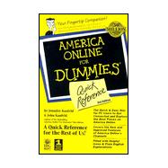 America Online for Dummies: Quick Reference