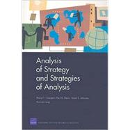 Analysis of Strategy and Strategies of Analysis