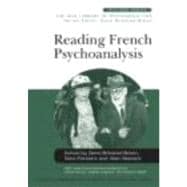 Reading French Psychoanalysis
