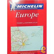 Michelin Tourist and Motoring Atlas : Europe