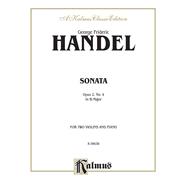 Sonata in B-flat Major, Op. 2, No. 11 String- Two Violins and Piano