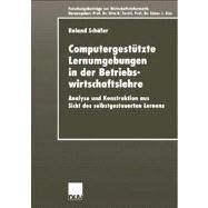 Computergestutzte Lernumgebungen in Der Betriebswirtschaftslehre
