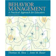 Behavior Management  A Practical Approach for Educators