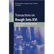 Transactions on Rough Sets XVI