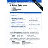 ESL Quick Reference Card
