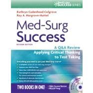 Med-Surg Success: A Q&A Review Applying Critical Thinking to Test Taking (Book with CD-ROM),9780803625044