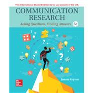 ISE COMMUNICATION RESEARCH: ASKING QUESTIONS FINDING ANSWERS